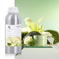 Huile parfumée pour cosmétiques de luxe, huile parfumée au jasmin pour crèmes, parfum au thé vert pour cosmétiques