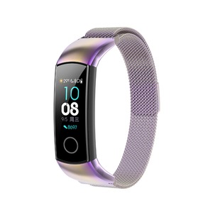 Bracelet à boucle milanaise pour Huawei <span class=keywords><strong>Honor</strong></span> <span class=keywords><strong>band</strong></span> <span class=keywords><strong>5</strong></span> 4 bracelet à boucle magnétique de remplacement - Product Image 1