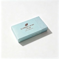 Boîte à chocolat sur mesure, fabrication directe d'usine, emballage en carton de luxe 350 g/m² avec estampage or premium et impression UV offset