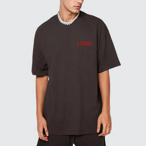 Wholesale Custom Blank <b>Waffle</b> Woven Cotton Tshirts Short Sleeve Men Oversized Boxy Style Tee Plain Loose Fit t <b>Shirt</b> - Product Image 2