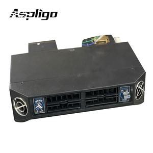 NOIR  SYSTÈME DE CLIMATISATION AUTOMOBILE UNIVERSEL KIT DE CLIMATISATION UNIVERSEL SOUS LE TABLEAU DE BORD ÉVAPORATEUR COMPRESSEUR KIT CLIMATISATION 12V 24V - Product Image 1