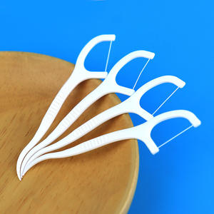 Fil dentaire individuel emballé directement en usine - 20 cure-dents jetables par flacon, vente en gros disponible - Product Image 1