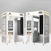 Photomaton Photomaton Machine à miroir à jetons Photomaton à impression instantanée Distributeur automatique de photomaton avec imprimante Kiosque Offre Spéciale