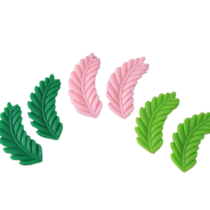 Accesorios de Resina para Manualidades, Hojas Verdes y Espigas de Trigo Simuladas Estilo Bosque, Material Decorativo para Pegamento DIY - Product Image 5