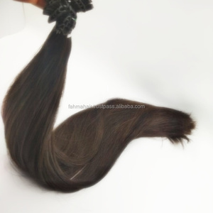 V-Tip Kératine Hair Extensions Cheveux Humains Doux Lisse Brillant Longue Durée Fournisseur Extensions de Cheveux - Product Image 5