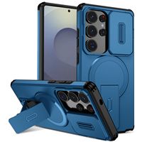 Étui de téléphone avec béquille magnétique pour Samsung S26 S25FE S24, coque de protection