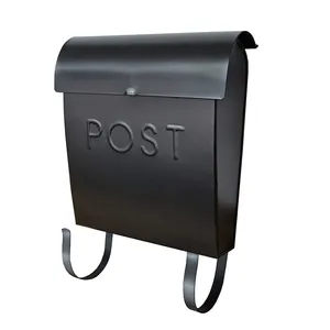 Oniya Modern Customized Color Metal Office Post Boxes Hanging Mailbox with Newspaper Holder