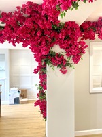 Maßgefertigte Künstliche Blumen Deckenpflanzen-Dekoration Restaurant-Deckenbehandlung Simulierte Decken-Simulation Grünpflanzen