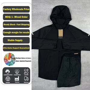 Veste Anorak Homme 2026 Légère Imperméable Coupe-Vent Double Couche Respirante Séchage Rapide Doublure en Maille Logo Personnalisé Fitness Extérieur - Product Image 1