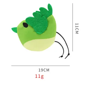 New Arrival Bird Design Pet Grinding Teeth Chew Toy Cat Catnip Toys For Indoor Cats Interactive Cat Plush Toy