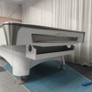 Venta Directa de Fábrica, Mesa de <span class=keywords><strong>Billar</strong></span> de Pizarra Resistente y Personalizable de <span class=keywords><strong>7</strong></span> <span class=keywords><strong>Pies</strong></span> con Sistema de Retorno de Bolas Integrado para Juego de 9 Bolas - Product Image 2