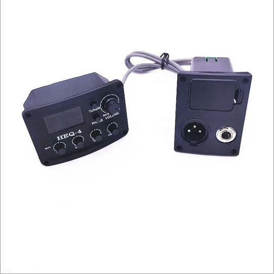 HEQ-4 4-Band Equalization Amplifier for Electric Guitar Metal and Plastic Pickup with 4-Band EQ