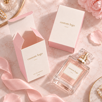 Boîte pliable pour parfum, impression personnalisée UV, flacon de parfum vide, emballage cadeau avec insert personnalisé