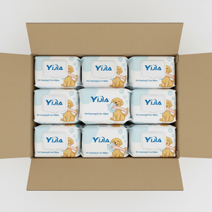 Pet Wipes Wholesale Manufacturer OEM Custom Logo Pet Grooming Cleaning for Dogs and Cats Pet Wipes