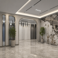 Panel Langit-langit Aluminium Honeycomb Modern - Tahan Air & Api Ramah Lingkungan untuk Dekorasi Interior