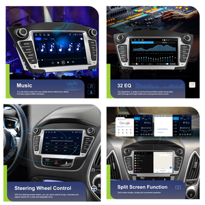 Podofo 7'' Android Car Stereo For Hyundai Tucson/IX35 2009-2015 4+64GB Car Radio BT GPS <b>Wireless</b> CarPlay Android Auto - Product Image 3