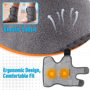 Masseur de cheville sans fil 4 en 1 nouvellement amélioré, enveloppement de <span class=keywords><strong>massage</strong></span> des pieds pour fasciite plantaire - Product Image 6