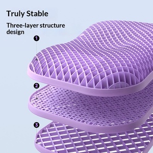 Almohada Transpirable con Pectina TPE para Protección Cervical, Sin Presión, con Asistencia para el Sueño, Lavable - Product Image 3