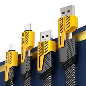 Pronto per la spedizione 4 In1 USB tipo C cavo 1m ricarica rapida dati del telefono cellulare per telefono 15 per <span class=keywords><strong>Computer</strong></span> compatibile con <span class=keywords><strong>Samsung</strong></span> - Product Image 4