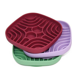 Fabricante de cuencos de silicona para perros, comederos lentos personalizados de silicona sin Bpa, cuenco para perros de alimentación lenta de grado alimenticio, comedero lento para perros - Product Image 4