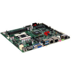 Aiostar Mini <strong>ITX</strong> Industrial Motherboard HM76 Onboard Chipset DDR3 Memory Double Desktop Rich Interfaces No Radiator No CPU - Product Image 1