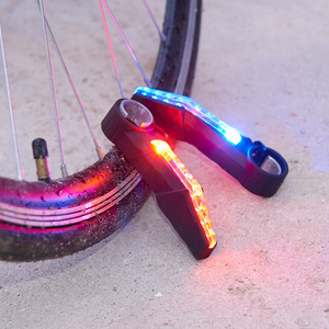 Luz LED para Rueda de Bicicleta, Impermeable, con Señal de Giro, para Bicicleta de Montaña - Product Image 1
