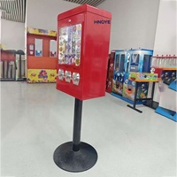 Distributeur automatique de cartes Pokémon personnalisées à deux compartiments, modèle DEER, nouveau design, expédition rapide, 300-600 pièces, fonctionnant avec des pièces de monnaie