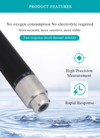Aice Tech – Sonde de mesure de l'oxygène dissous portable pour aquaculture industrielle, avec sortie RS485, OEM/ODM, capteur d'oxygène dissous en ligne à sonde unique