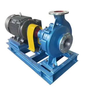 horizontal booster open impeller water pump stainless steel hot water circulation pump