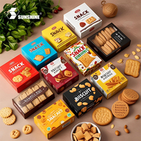 Boîte d'emballage alimentaire en carton blanc de qualité alimentaire pour fruits, céréales, petit-déjeuner, biscuits, gâteaux, crêpes, produits de vente au détail pour enfants
