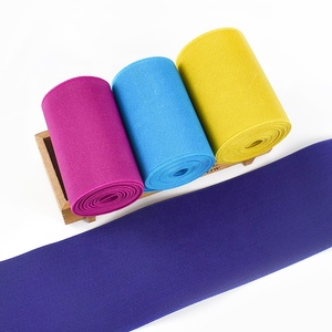 Meetee EB151 10 ซม.สีสองด้าน Webbing หนาอุปกรณ์เย็บผ้า DIY เข็มขัดนิรภัยกระเป๋ารองเท้าเสื้อผ้ายาง - Product Image 3