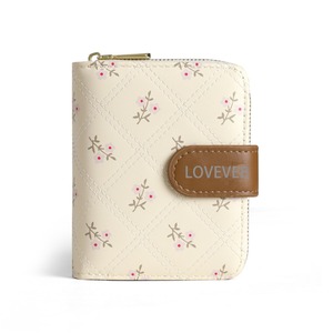 Portafoglio Corto da <span class=keywords><strong>Donna</strong></span> in Pelle PU <span class=keywords><strong>con</strong></span> Stampa, Porta Carte Multifunzionale Portatile <span class=keywords><strong>con</strong></span> Cerniera e Fodera in Poliestere, <span class=keywords><strong>Portamonete</strong></span> - Product Image 5