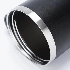 Gobelet isotherme 40oz en acier inoxydable 304 à double paroi sous vide, avec poignée, style américain, écologique, avec paille, pour voiture, modèle Ice Bullock - Product Image 4