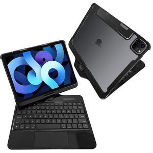 360回転マジック磁気キーボードiPad Pro用12.9インチマルチタッチトラックパッドマジック磁気キーボード - Product Image 1