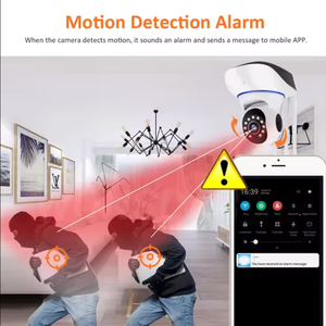 Nhà Wifi PTZ camera độ phân giải 4K Zoom quang học 40x âm thanh hai chiều tầm nhìn ban đêm năm cấu hình ăng-ten cho thẻ CMOS - Product Image 5