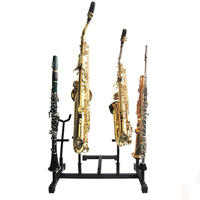 Petit support d'affichage multi-usage pour saxophone alto, ténor, soprano, flûte, clarinette, basson et leurs accessoires