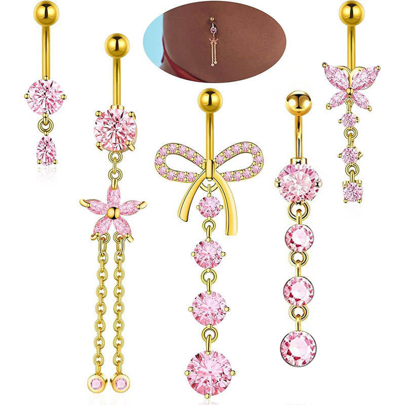 Or + Zirconium rose5Set