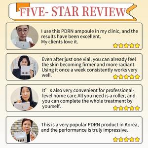Dr.Innoderm penguat kulit PDRN Korea, ampul Salmon DNA Serum kuat memperbaiki rumah perawatan mencerahkan Anti Penuaan MTS terapi - Product Image 4