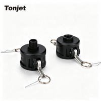 Adaptateur de raccordement BSP mâle 3/4 pouce BSP mâle X Camlock femelle 2 pouces pour système de connexion de valve de réservoir IBC usage intensif