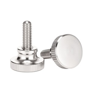 Tornillo moleteado de cabeza alta de acero inoxidable 304 M3 M4 M5 M6 M8 M10 con rosca métrica estándar y resistencia a la corrosión - Product Image 4