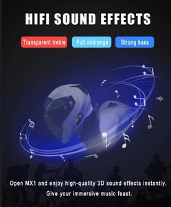 오토바이 헬멧 용 Maxto MX1 인터콤 2 명의 라이더를위한 블루투스 인터콤 헤드셋 - Product Image 5