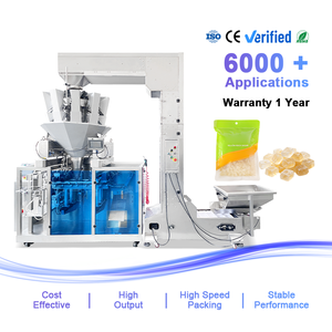 Machine automatique rotative de remplissage et de scellage de sachets préformés Doypack pour sucre candi et sucre blanc granulé - Product Image 1
