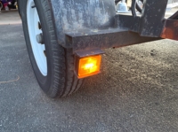 Nouvelle lampe de gabarit latérale LED 12V pour remorque, camping-car, camion, forme rectangulaire, fixation par goujon, IP67, vente en gros aux États-Unis