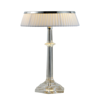 Lampe de table de lecture moderne de luxe française, luminaires de luxe, éclairage de salon, décoration intérieure, lustre en cristal, lampe de table en cristal