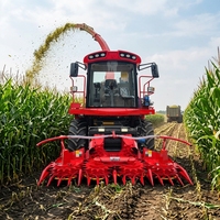 Moissonneuse-batteuse automotrice pour maïs 9QZ-3500 avec moteur et boîte de vitesses 400 CV Haute productivité