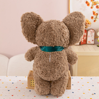 Boneka Koala Lucu dengan Pita, Mainan Hewan Isi Kapas PP, Berbagai Ukuran, Ekspresi Imut, Hadiah Nyaman untuk Anak-Anak