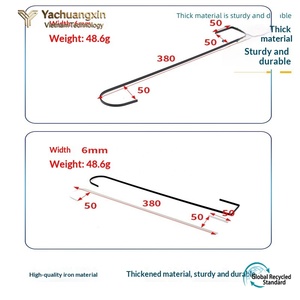 Support de couronne noir avec crochets décoratifs floraux pour le traitement de l'eau - Product Image 3