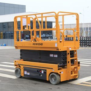 Hochwertige Scherenhebebühne XG1012HD Tragfähigkeit der Erweiterten Plattform 115kg Batteriebetriebene Hebebühne Tragfähigkeit 230Kg - Product Image 6