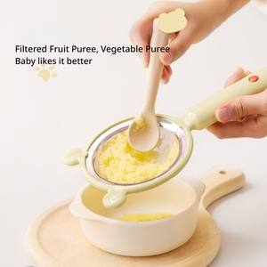 Solution complète pour tamiser la <span class=keywords><strong>farine</strong></span> sur le thème de l'ours : votre outil indispensable pour des séances de pâtisserie amusantes et efficaces - Product Image 4