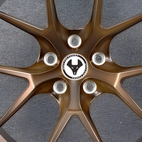 GRAYFOX Jantes forgées personnalisées en bronze brossé 18 19 20 21 22 pouces 5x120 5x112 5x114.3 pour BMW M2 F87 Série 3 335i BMW X5 X6